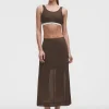 Stretch Mesh Women's Stretch Mesh Midi Skirt丨lululemon丨LW8ASNS